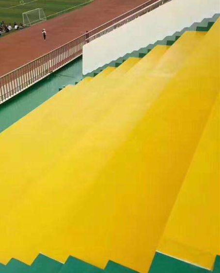 叶县球场台阶翻新修补改造